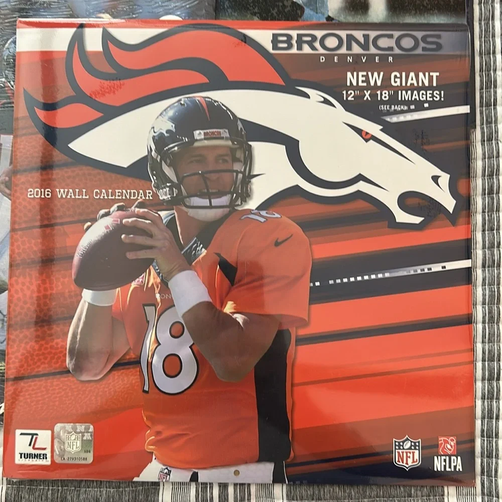 Denver bronco team calendars